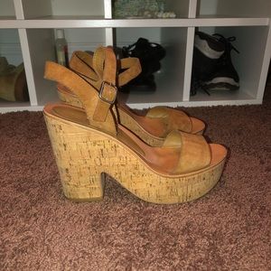 Dolce Vita cork sandals